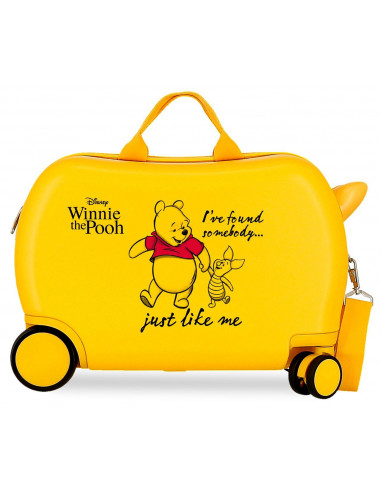 2631022 ABS ROLLING SUITCASE 4W.(2 MULTID.) 45CM. WINNIE THE